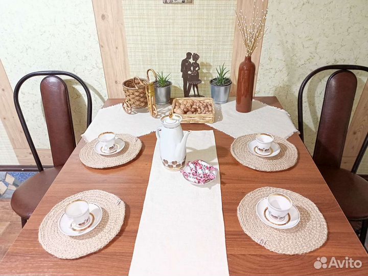 Набор джутовых салфеток