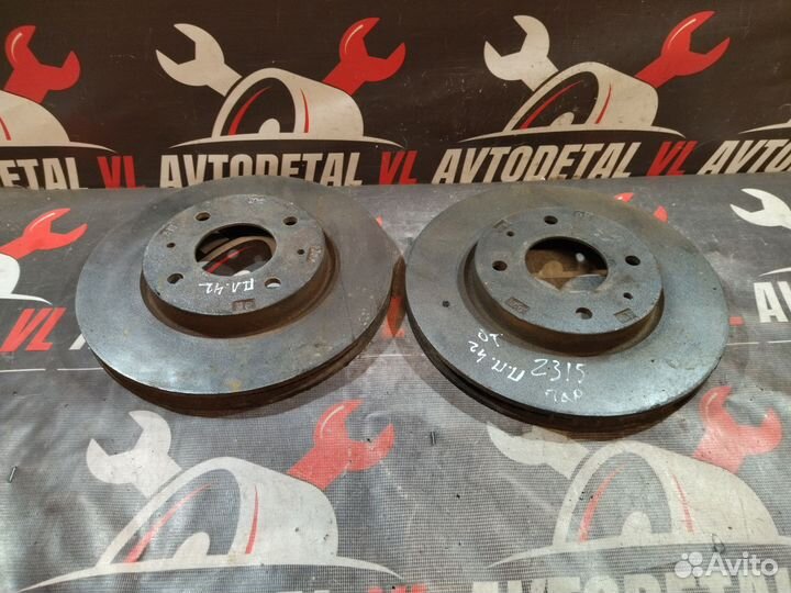 Тормозные диски передние Mitsubishi Lancer 9