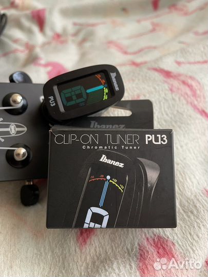 Тюнер-клипса clip-on tuner pl13