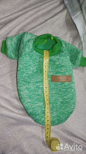 Кофточка для щенка или маленькой собачки