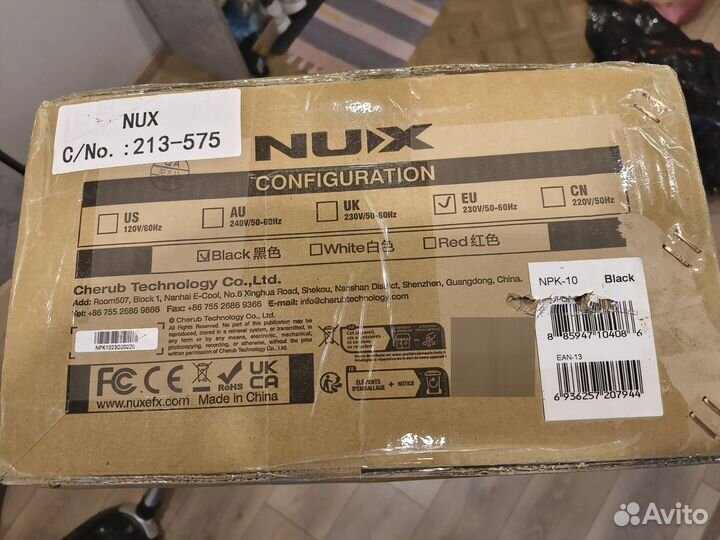 Новое цифровое пианино NUX npk-10
