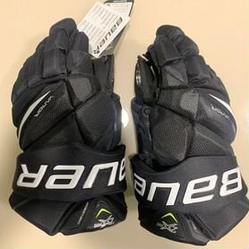 Краги хоккейные Bauer 2x pro Sr чёрные