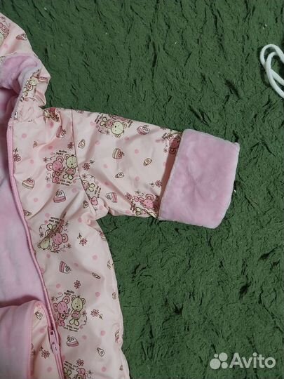 Комбинезон демисезонный, весна, осень 68