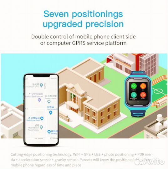 NCX5 4G LTE смарт-часы/симка/аккумулятор:1280 мАч