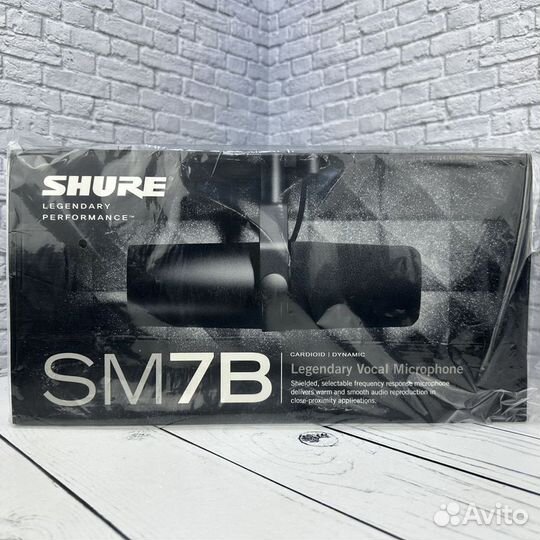 Студийный микрофон shure SM7B