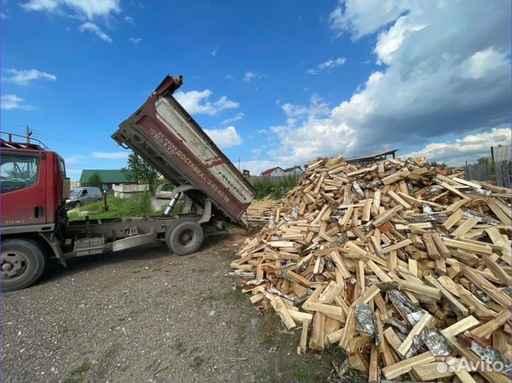 Дрова березовые колотые / от производителя