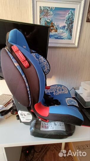 Детское авто кресло siger ART (Гжель)