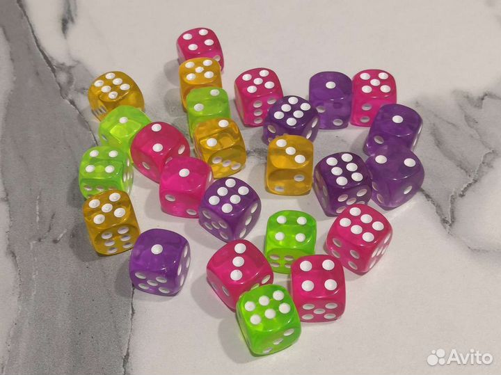 Игральные кости, кубики D6