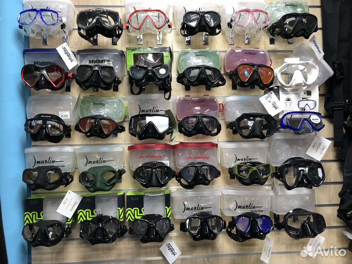 Маски подводные
