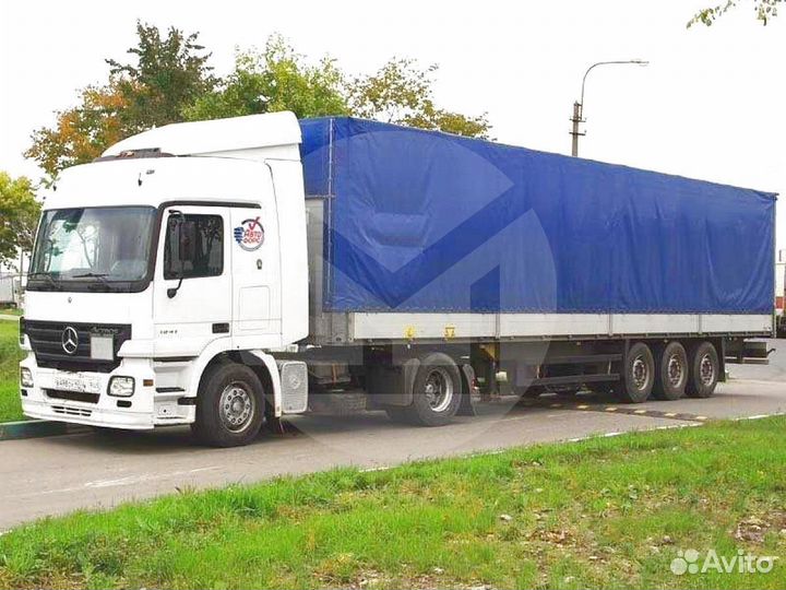 Тент на полуприцеп по индивидуальным размерам