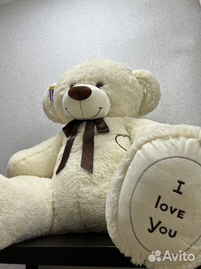 Мягкая игрушка 190см большой плюшевый мишка
