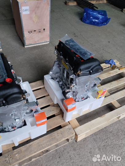 Двигатель новый hyundai Solaris 1.4 1.6 G4FC G4FA