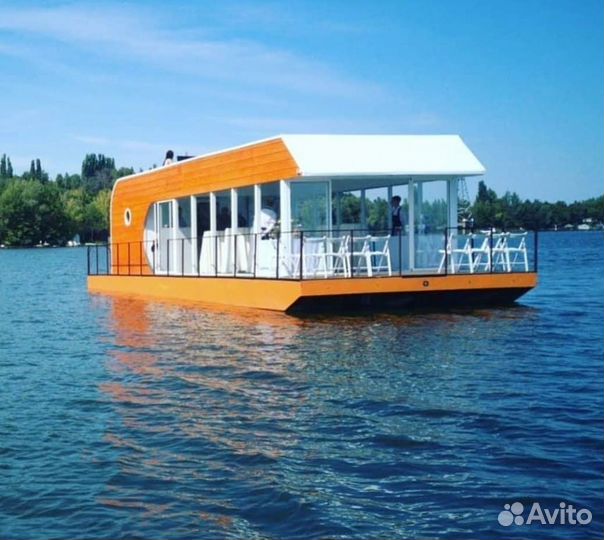 Аренда катера, хаусбота, пантона. Отдых на воде