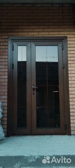 Алюминиевые окна и двери холодный алюминий