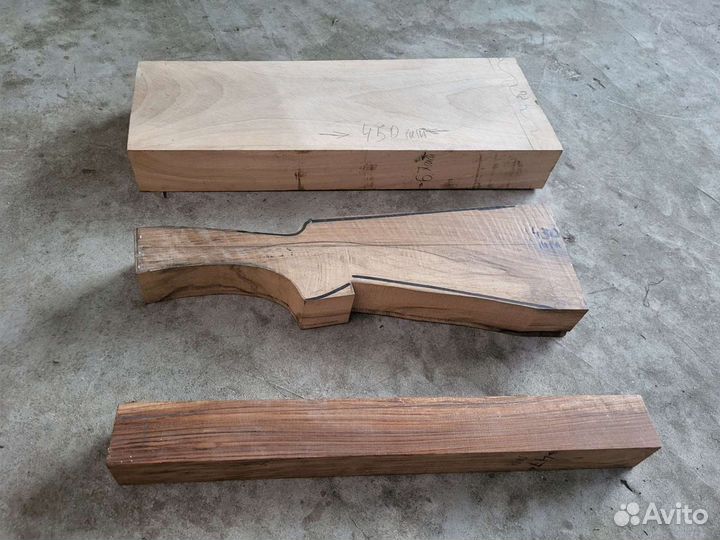 Заготовки из ореха