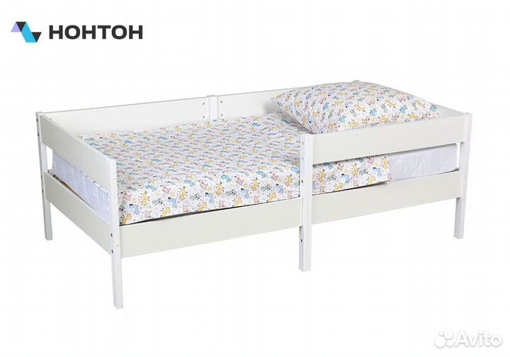 Кровать детская Simple 3435 белая