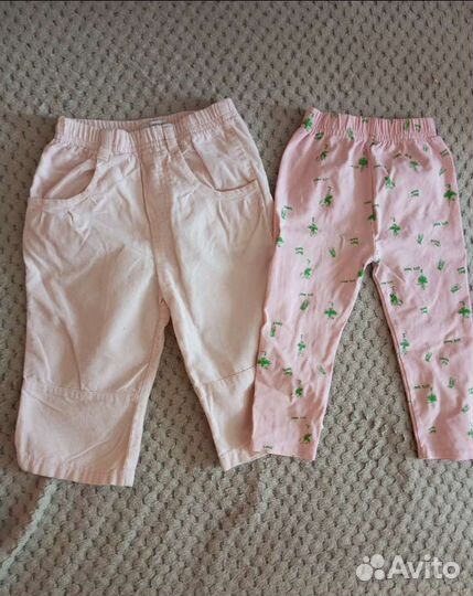 Вещи пакетом для девочки 74-80