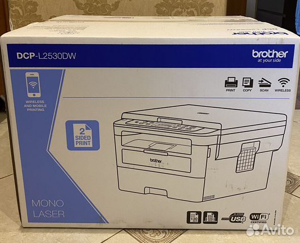 Принтер лазерный мфу brother