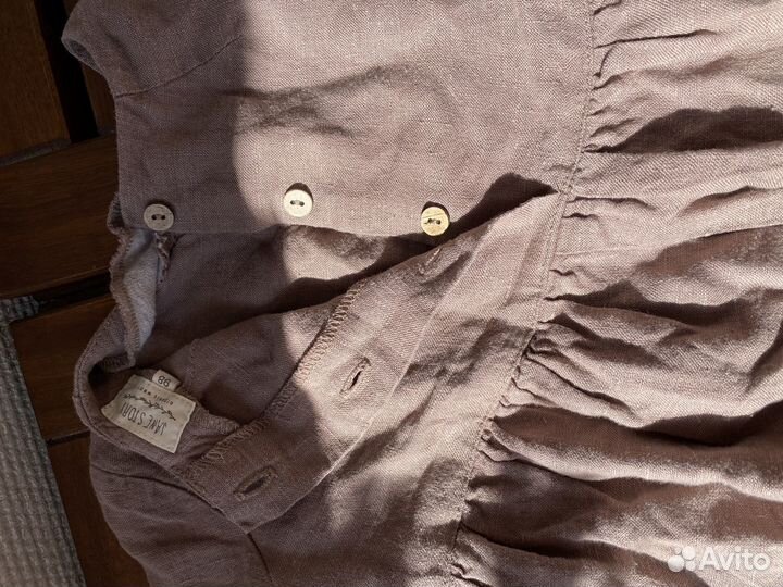 Платье льняное 92-98 Jane Story