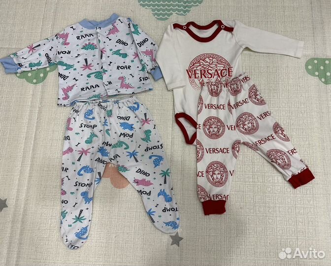 Вещи пакетом на мальчика 0-6