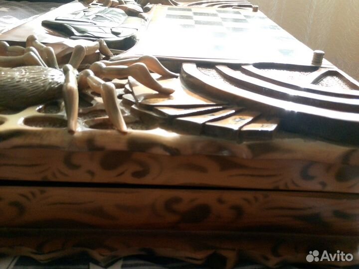 Шахматы, нарды ручной работы