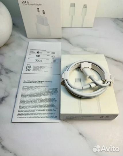 Зарядка на iPhone 20w