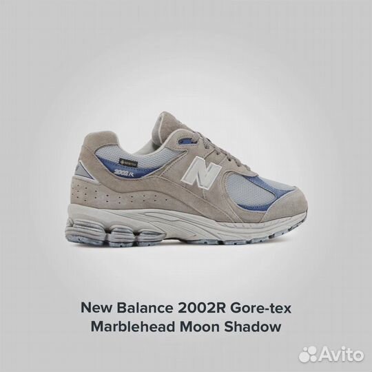 New Balance 2002 R gore TEX Marblehead Moon Shadow