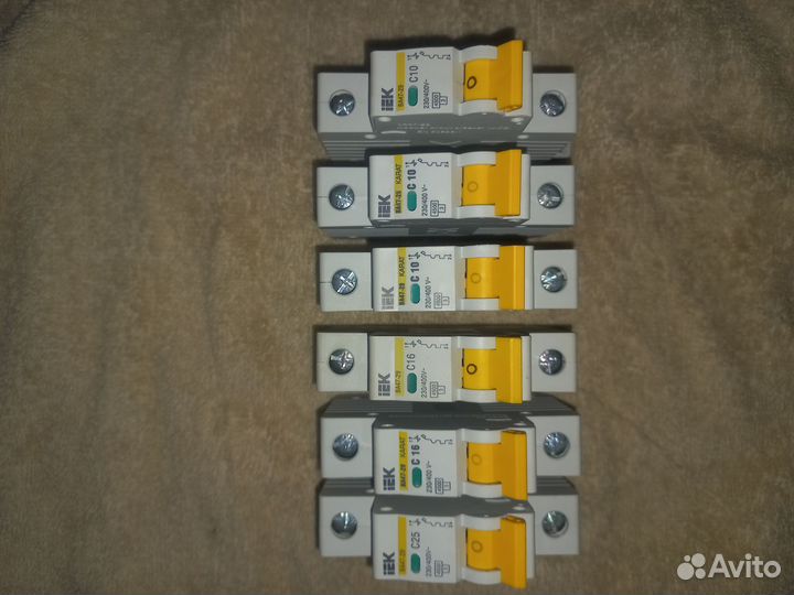 Автоматический выключатель 16а