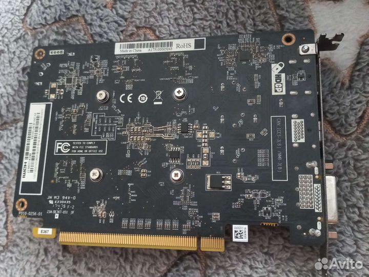 Видеокарта rx 550 4gb