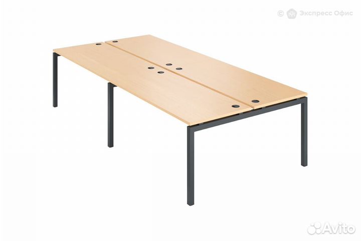 Стол-бенч двойной на 4 рабочих места Арго амб-004