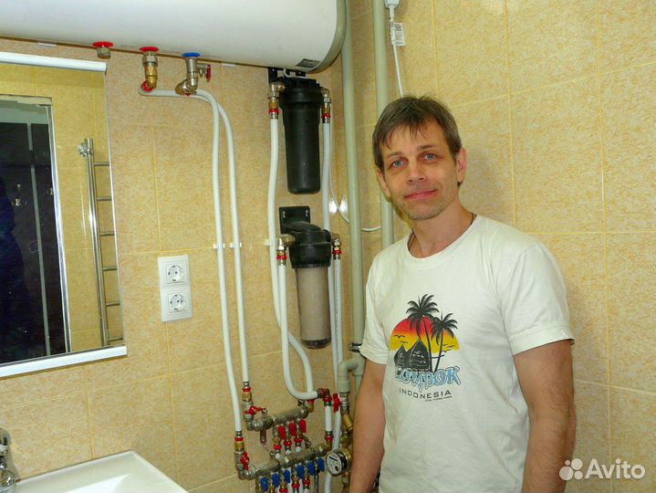 Сантехник. Опыт более 15 лет. Услуги сантехника