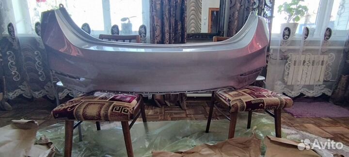 Новый бампер задний Hyundai Solaris (седан) 17г