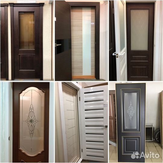 Двери межкомнатные с коробкой