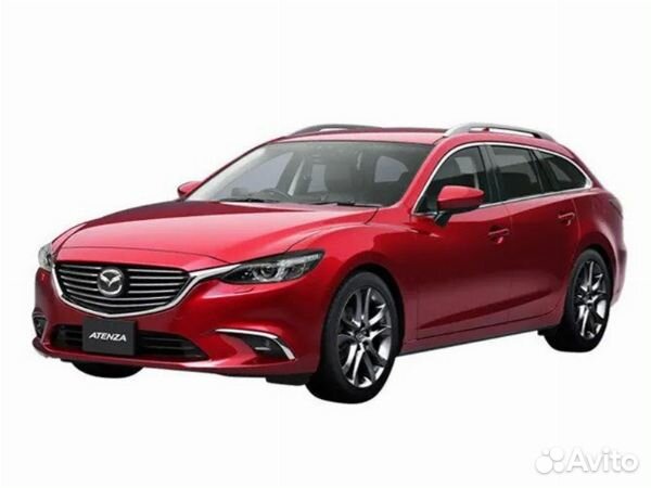 Решетка в бампер mazda 6, atenza 15-17