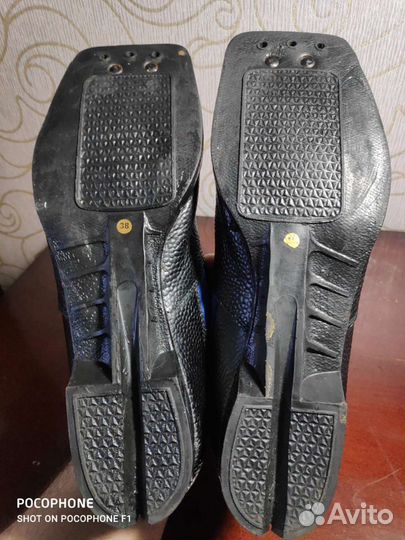 Лыжные ботинки.Размер 38