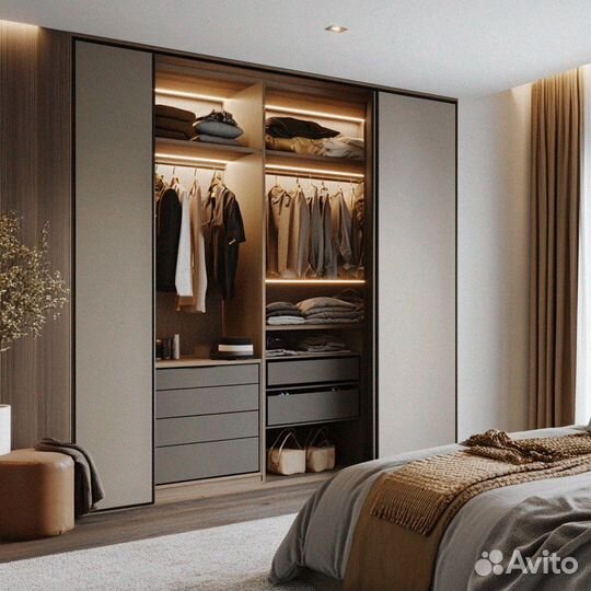 Шкаф купе на заказ с доставкой с монтажом