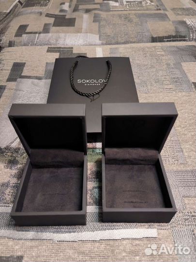 Коробка подарочная + пакет Sokolov diamonds