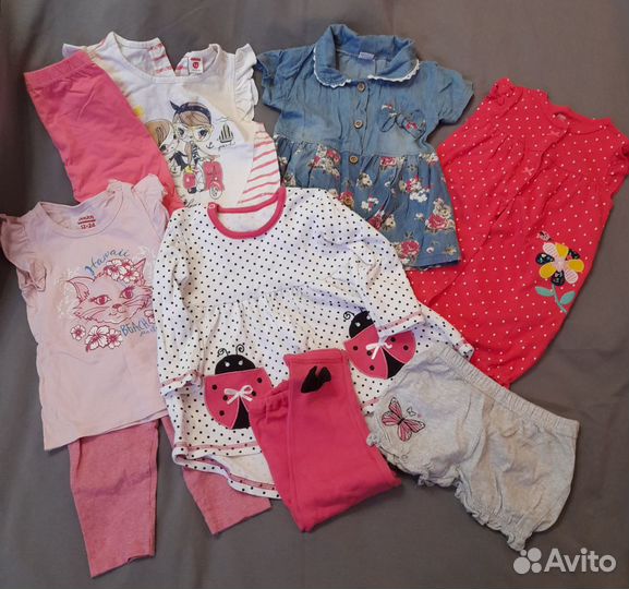 Детские вещи пакетом для девочек