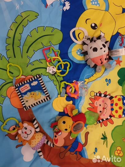 Развивающий коврик с доп. Игрушками