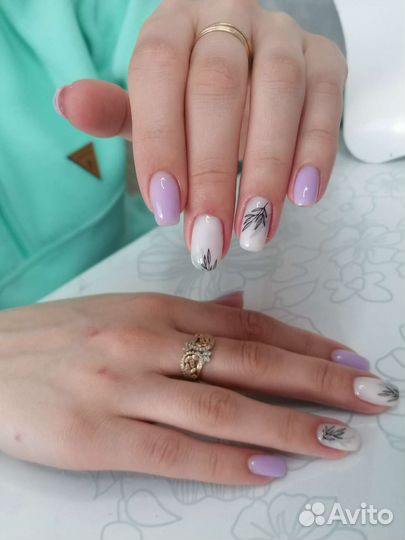 Наращивание, укрепление ногтей