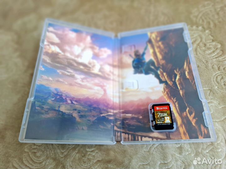 Игра nintendo switch Zelda breath of the wild