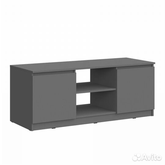 Тумба под тв Челси, дуб сонома/белый глянец