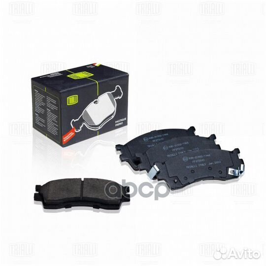 PF 073101 Колодки тормозные KIA clarus 96/RIO