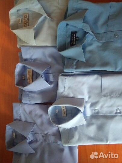 Школьные рубашки для мальчиков 128 134