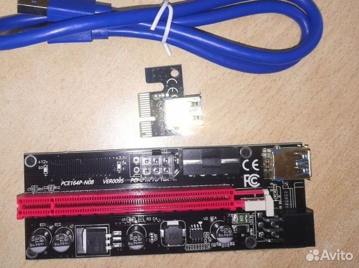 Райзер pci-e x16 ver009s