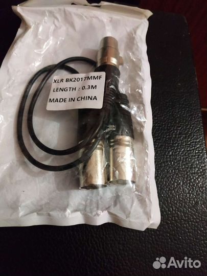 Микрофонный кабель xlr