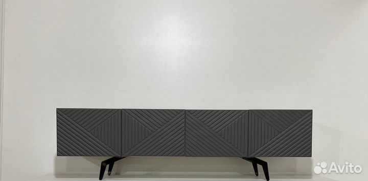 Тумба под тв браво / bravo ромб графит