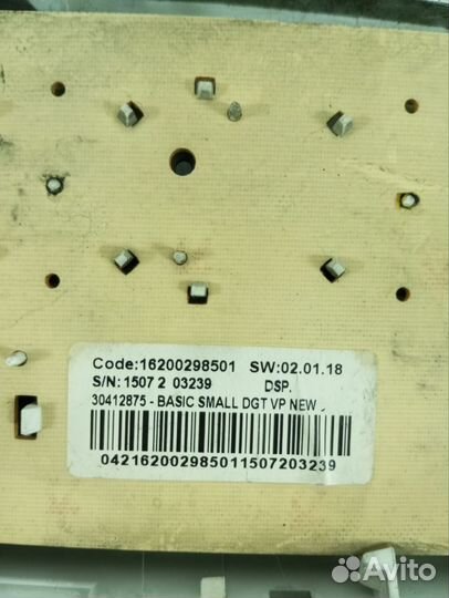 Плата индикации стиральной машины Indesit iwsd6105