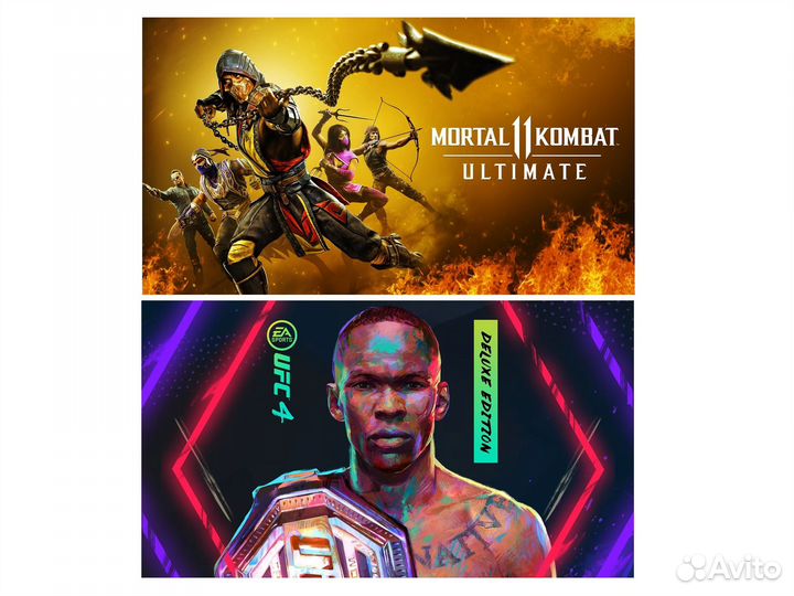 UFC 4 Deluxe + Mortal Kombat 11 Ultimate PS4/PS5