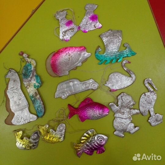 Елочные игрушки СССР